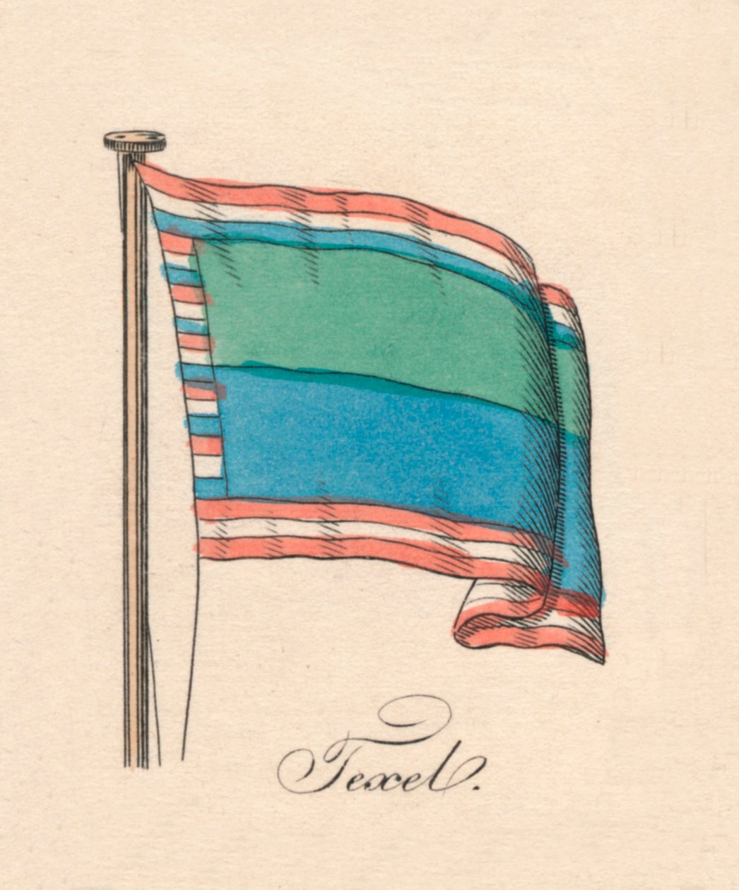Texel, 1838 av Unbekannt