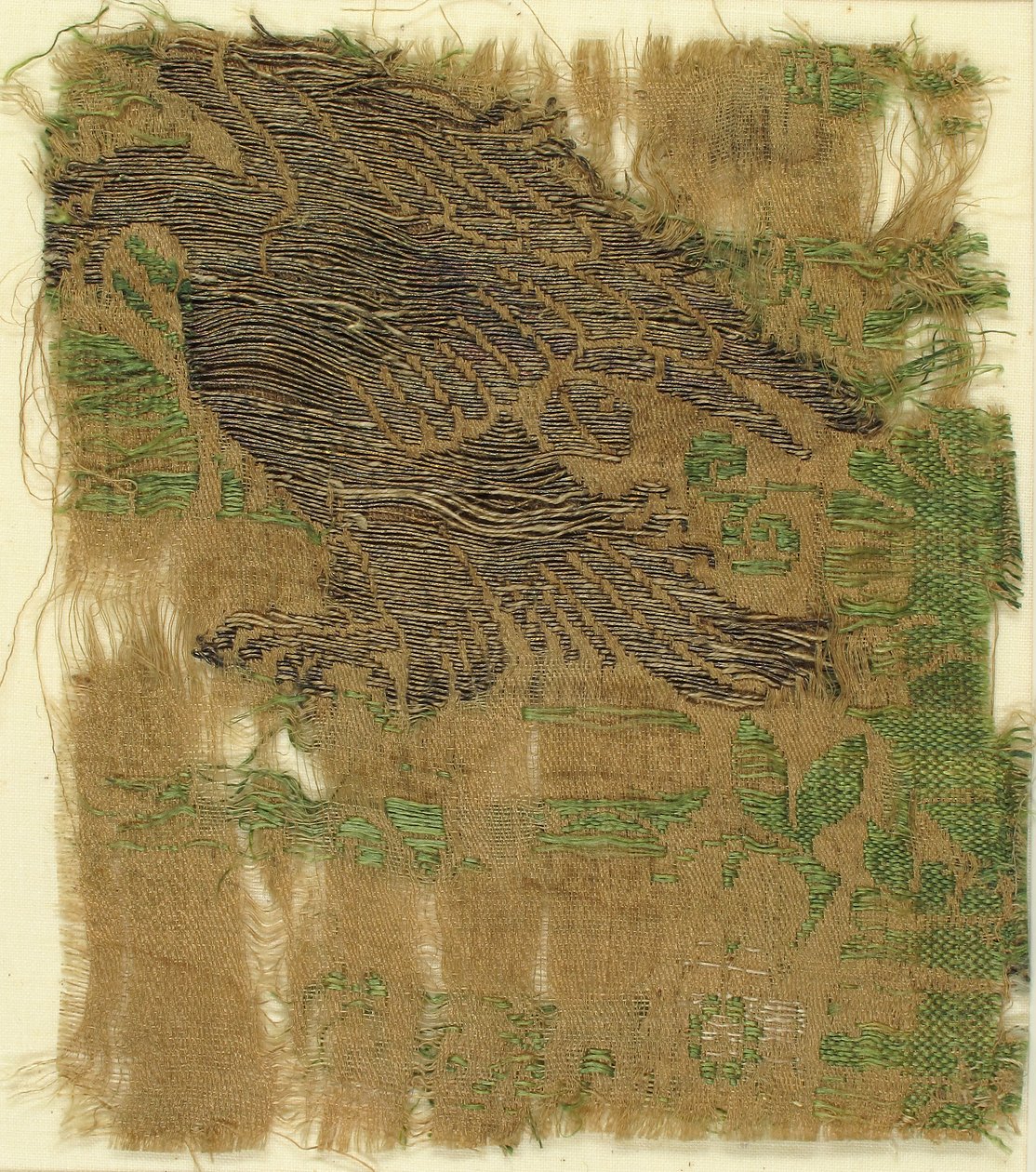 Textil med brokad, italiensk-arabiska, 1300-tal. av Unbekannt