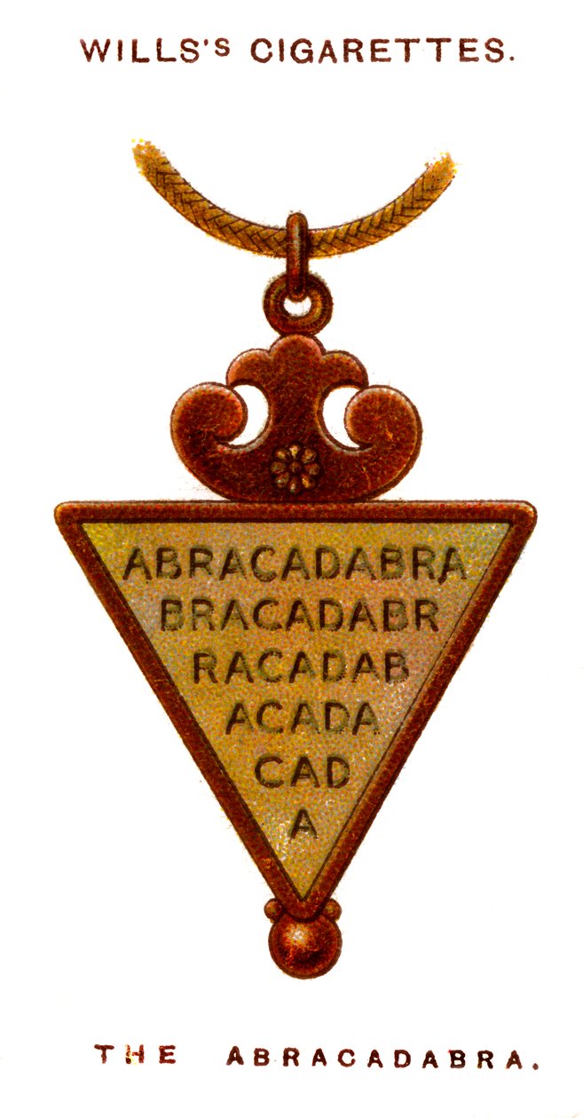 Abracadabra, 1923 av Unbekannt