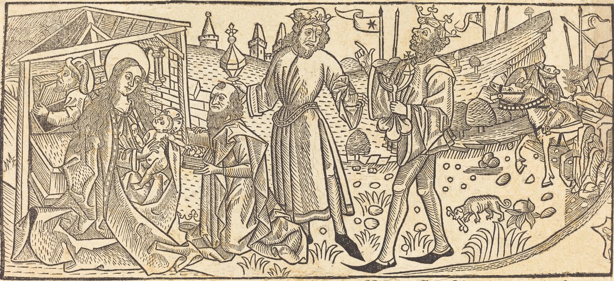 The Adoration of the Magi, troligen 1486. av Unbekannt