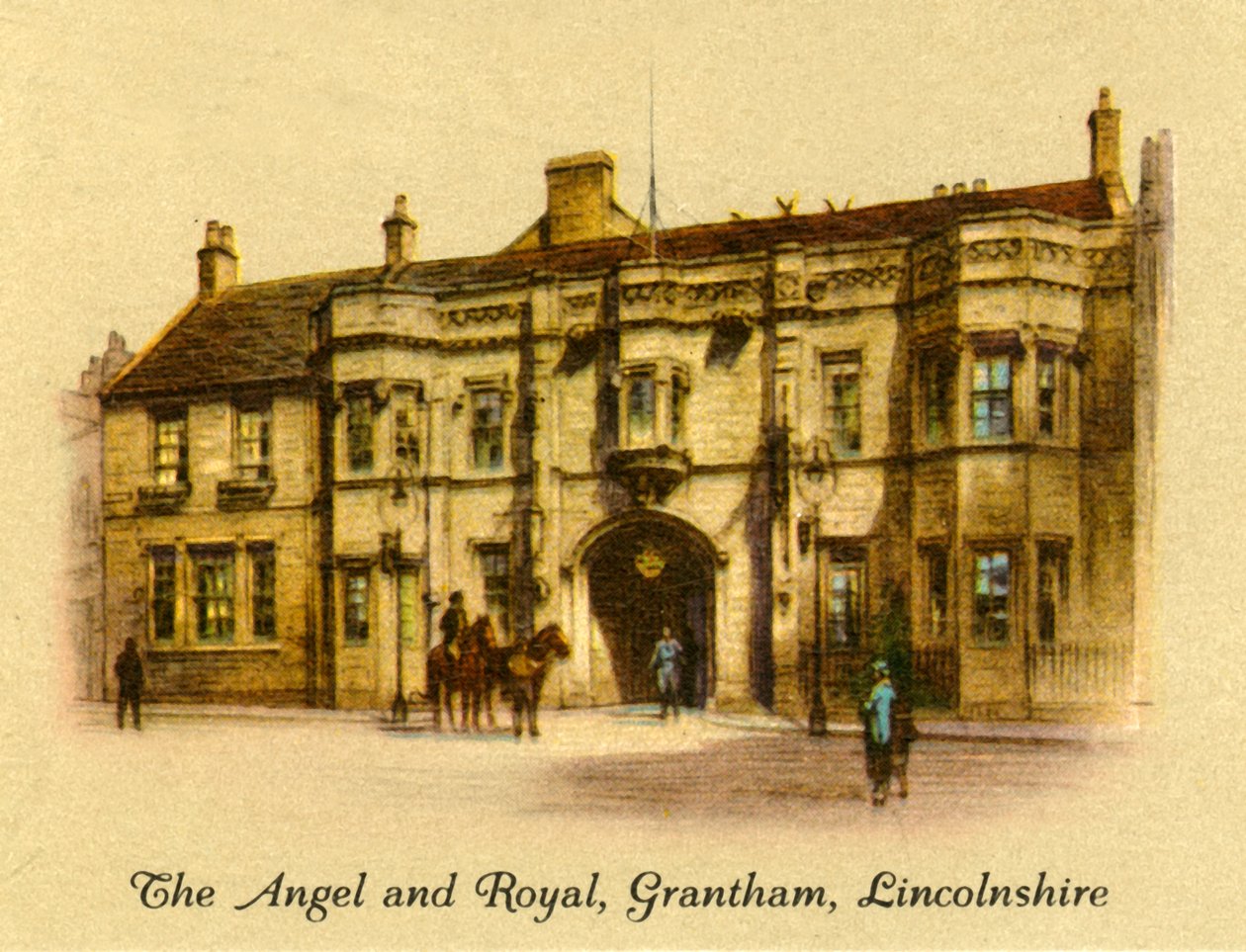 The Angel and Royal, Grantham, Lincolnshire, 1936. av Unbekannt