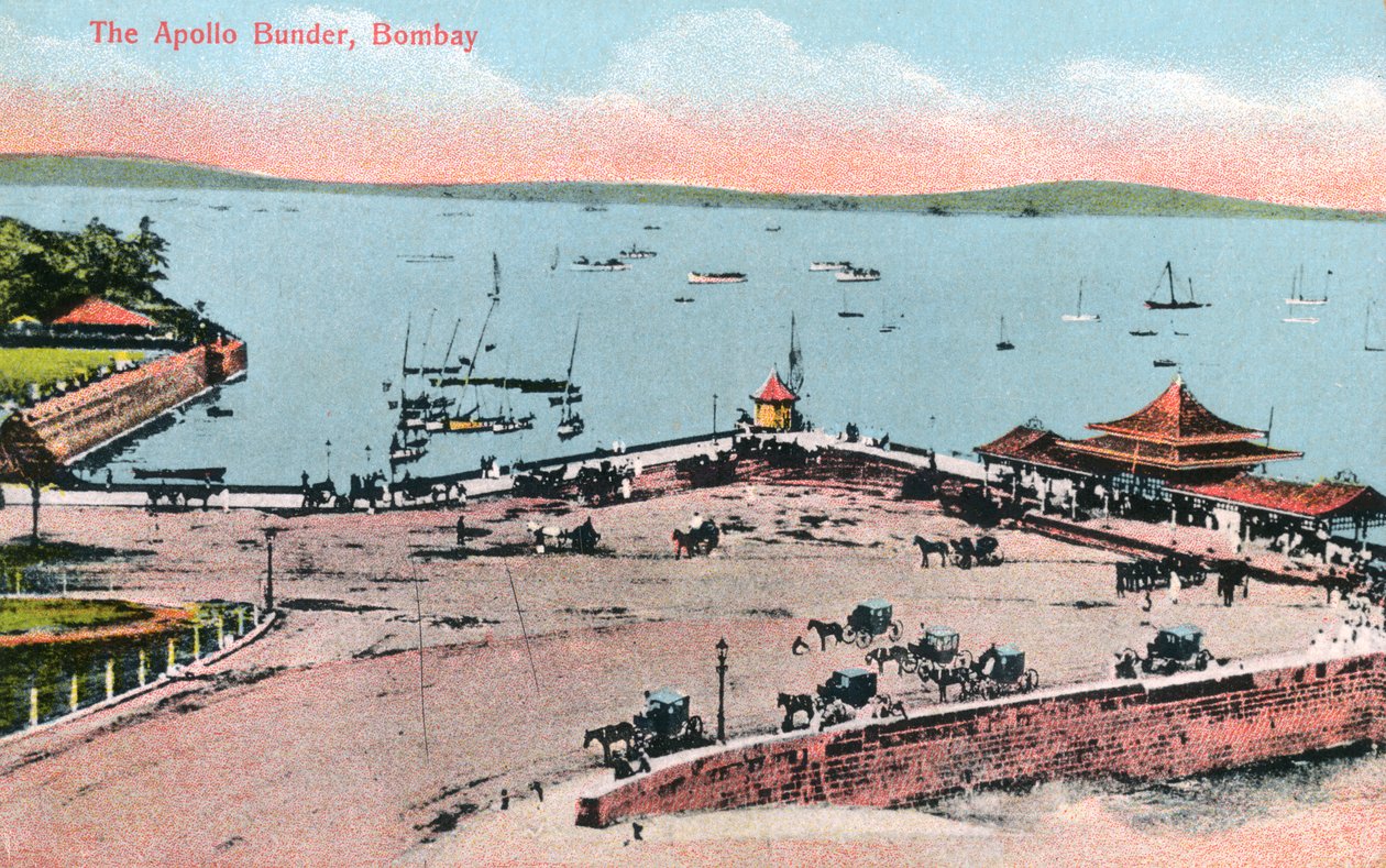 The Apollo Bunder, Bombay, Indien, tidigt 1900-tal av Unbekannt