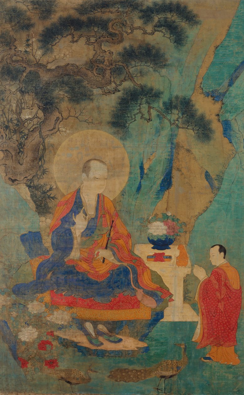Arhat Vajraputra, 1700-talet. av Unbekannt