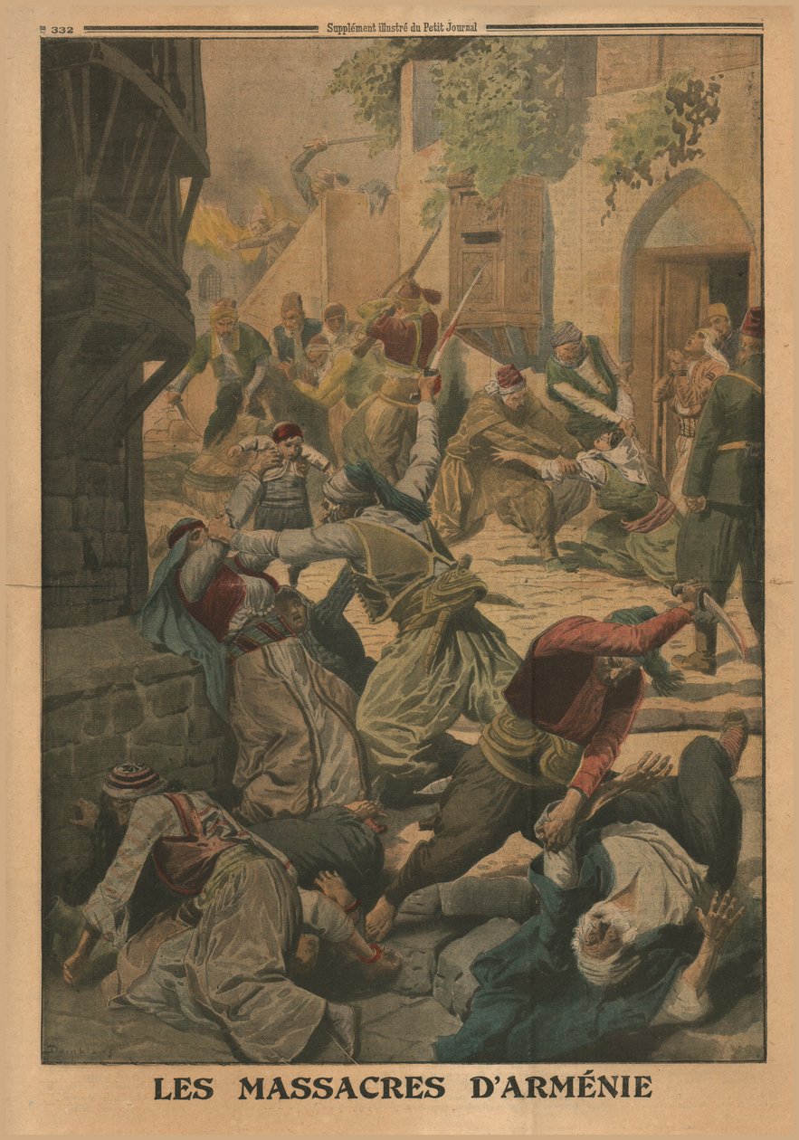 De armeniska massakrerna, 1915. av Unbekannt