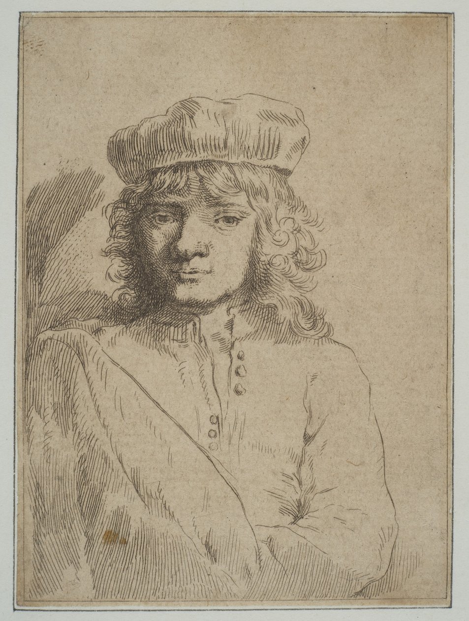 Konstnärens son, Titus kopia, ca.1656. av Unbekannt