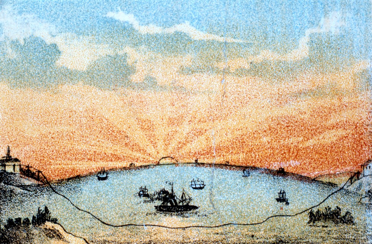 The Atlantic Telegraph, c1878 av Unbekannt