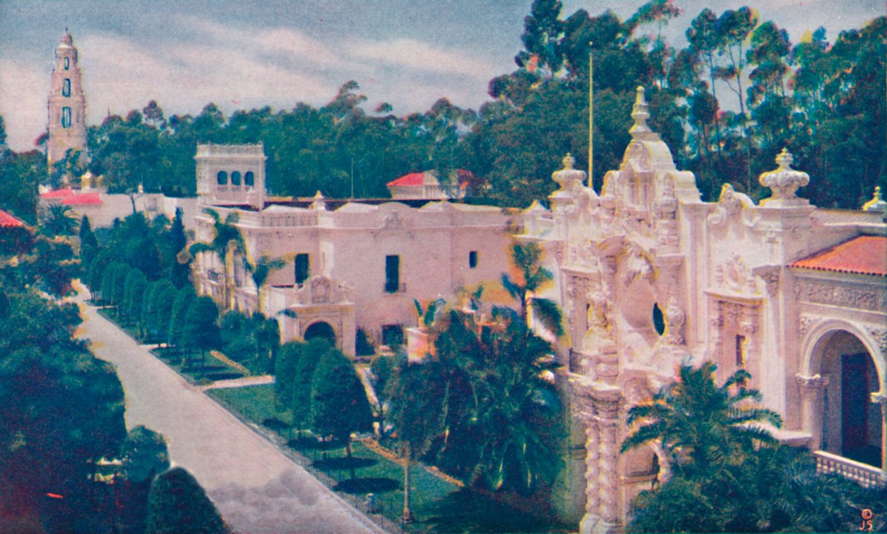 The Avenue of Palaces, c1935 av Unbekannt