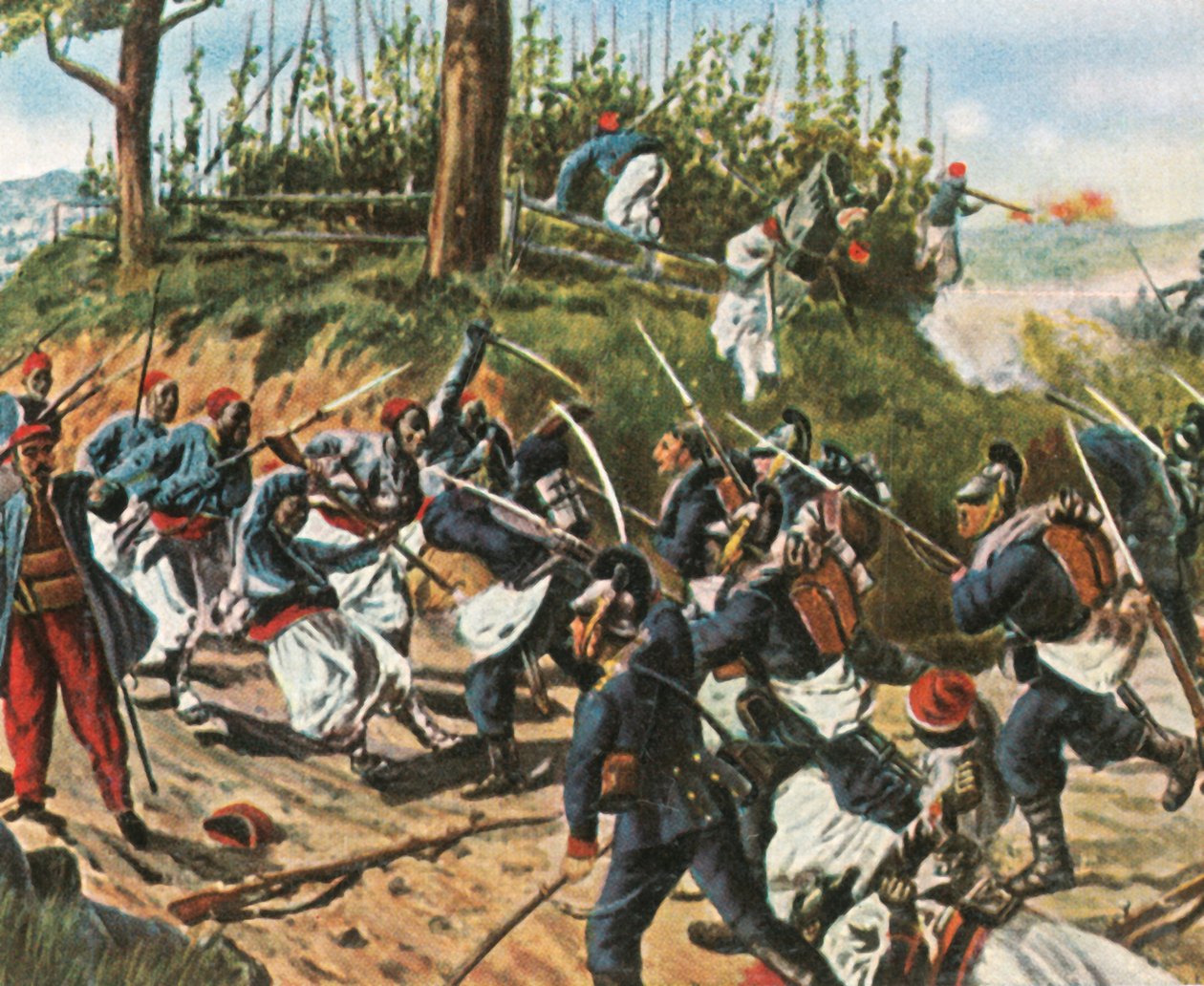 Bayern i Weissenburg, 4 augusti 1870, 1936. av Unbekannt