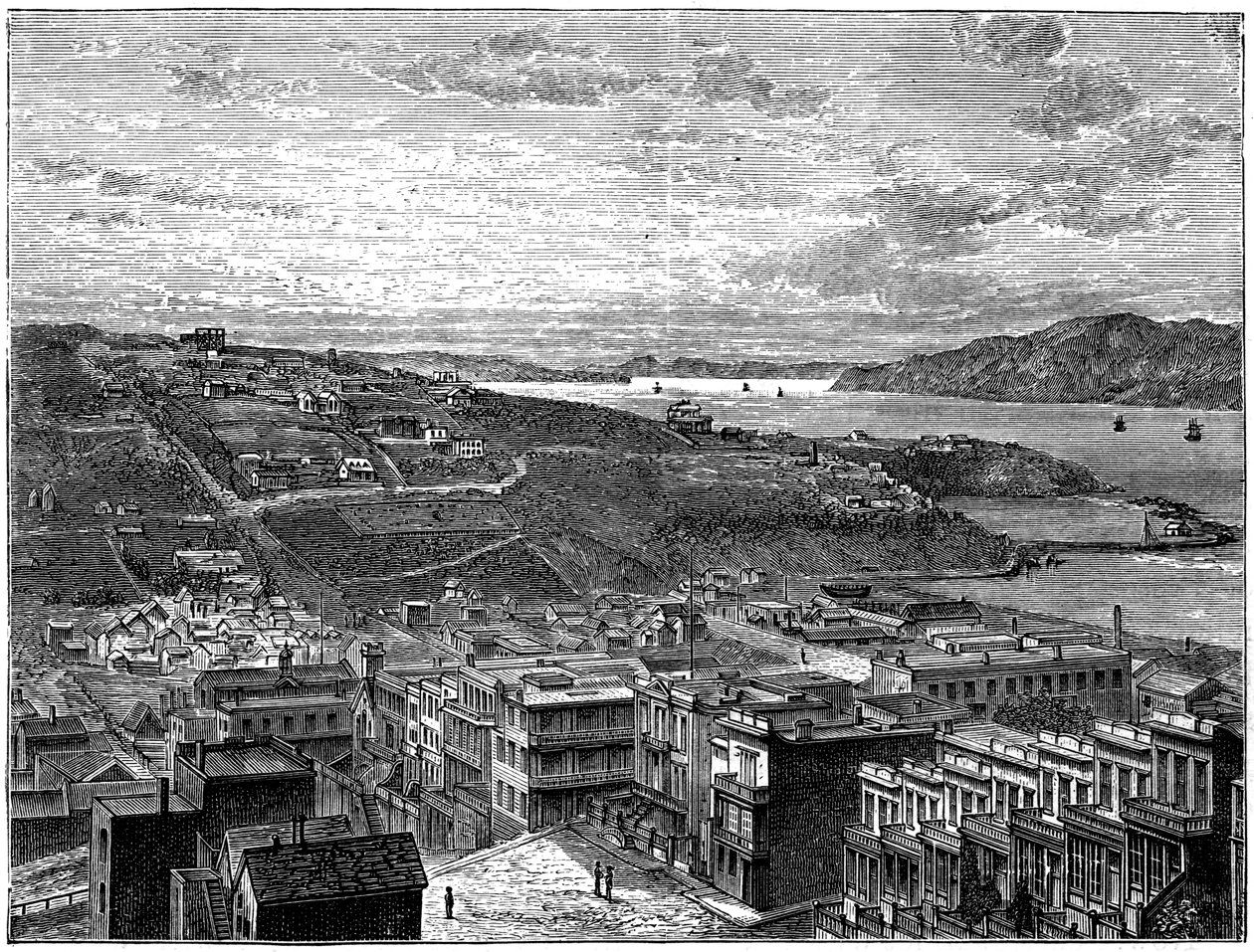 Bay of San Francisco, Amerika av Unbekannt