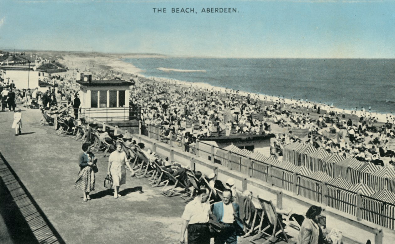 The Beach, Aberdeen, 1961. av Unbekannt
