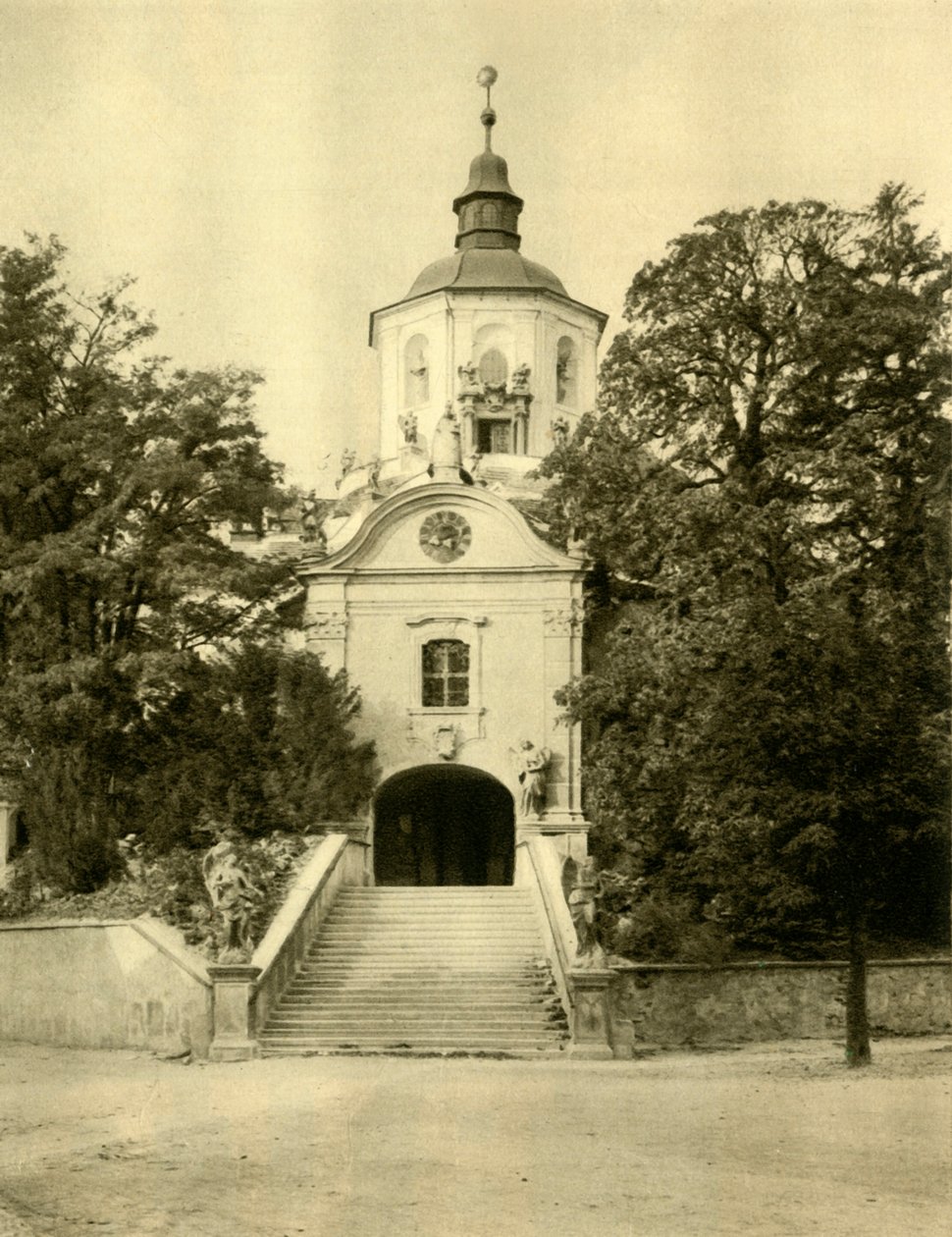 Bergkirche, Eisenstadt, Österrike, c1935. av Unbekannt