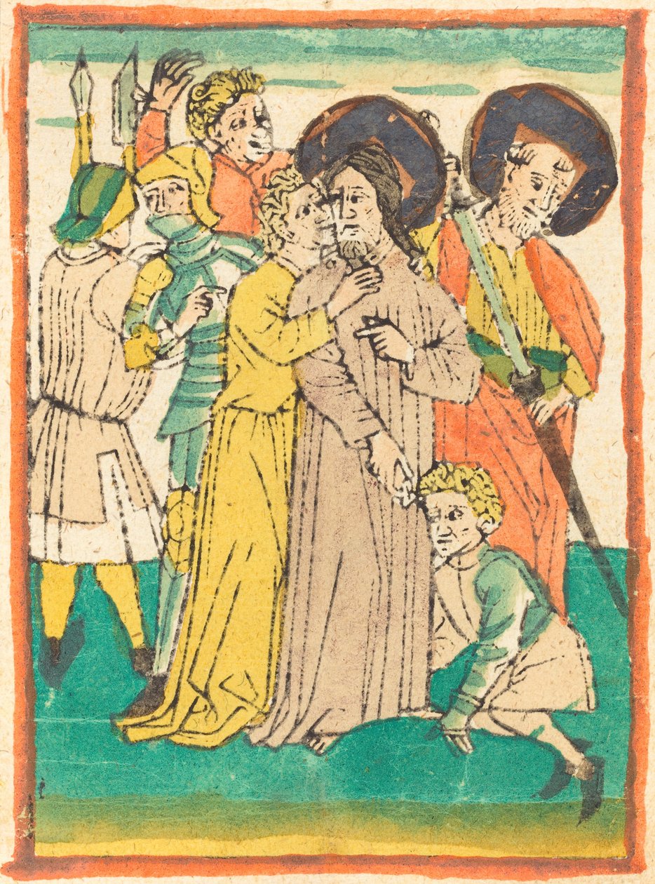 Kristi förräderi, ca. 14601465. av Unbekannt