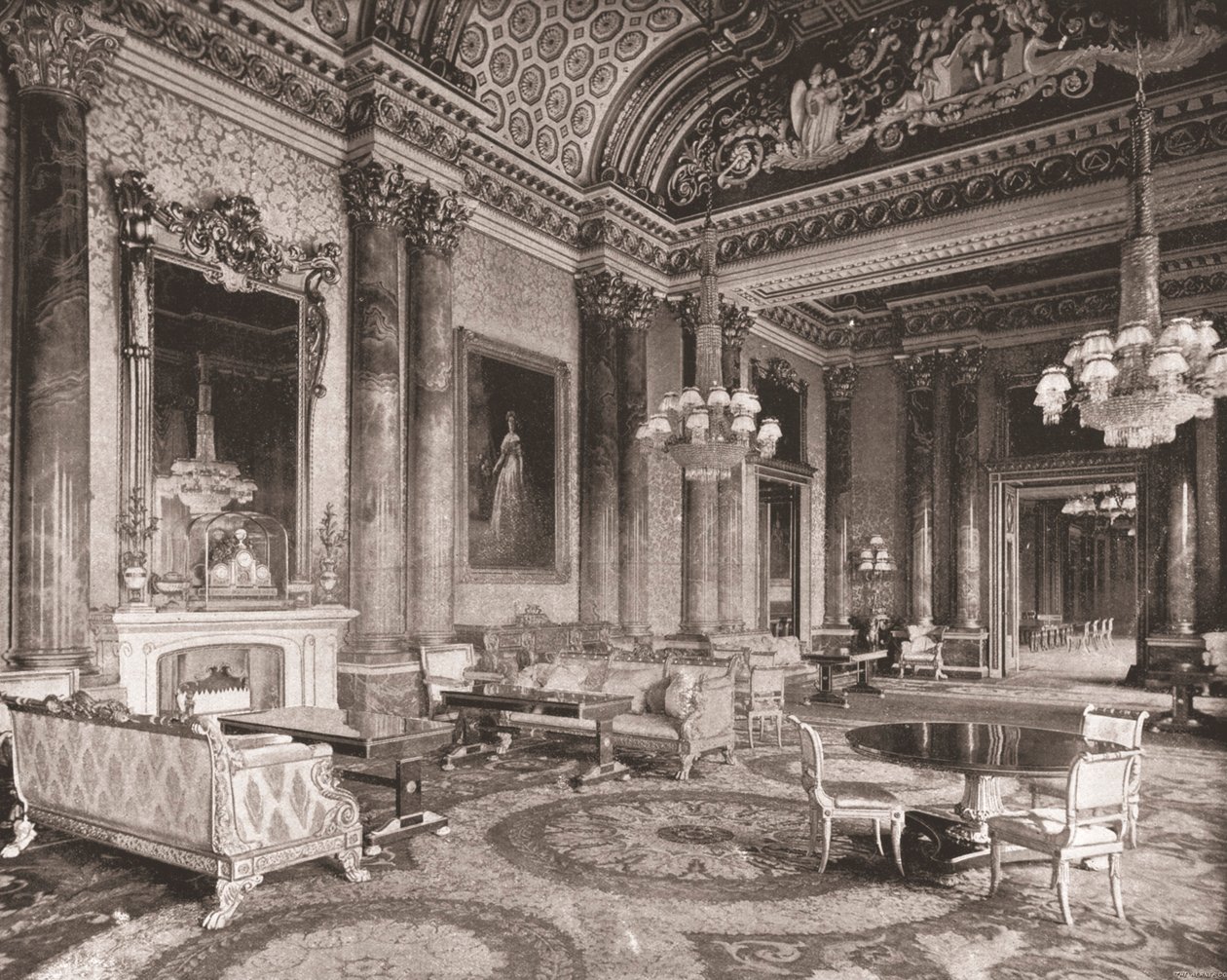 The Blue Drawing Room, Buckingham Palace, London, 1894. av Unbekannt