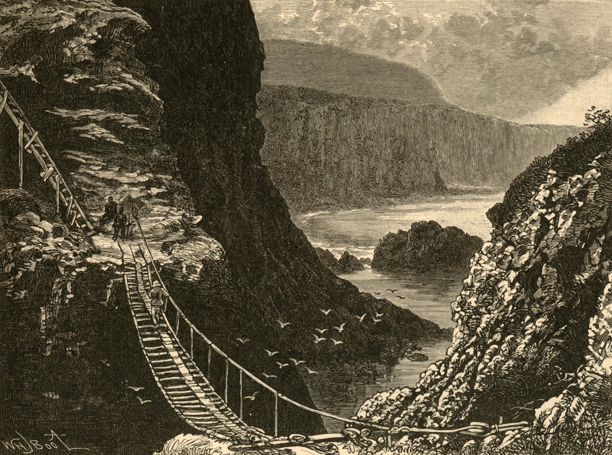 Bron, Carrick-A-Rede, 1898. av Unbekannt