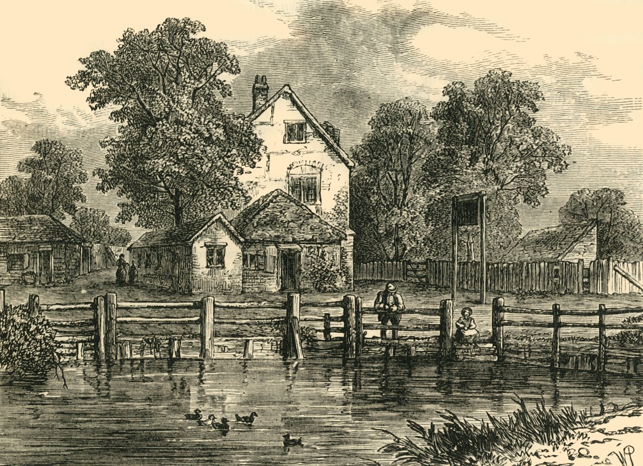 The Brill, Somers Town, 1780, c1876. av Unbekannt