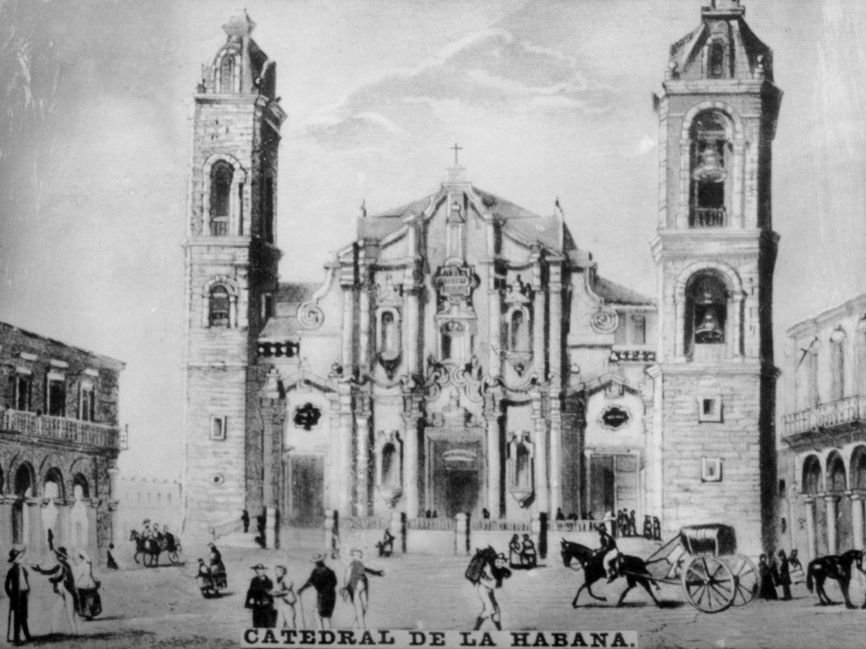 Katedralen i Havanna, 1789, 1920-talet av Unbekannt