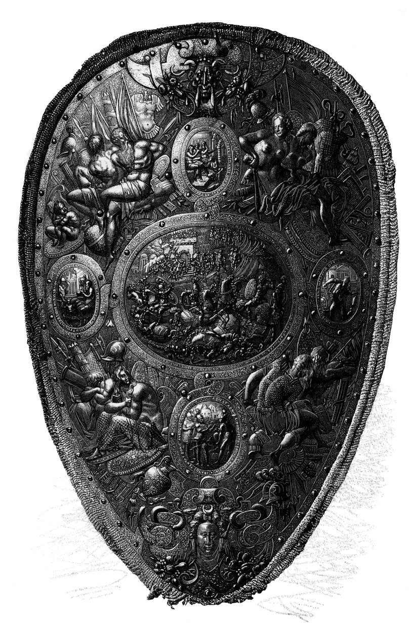 Cellini-skölden, 1882 av Unbekannt
