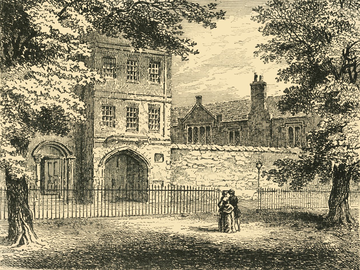 The Charterhouse, från torget, c1872. av Unbekannt