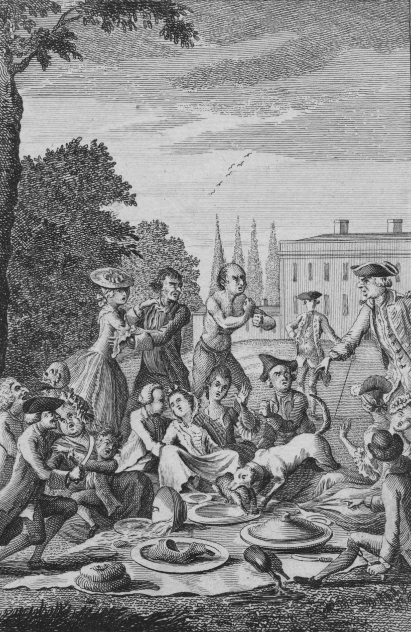 The Citizens Fete Champetre, c1770. av Unbekannt