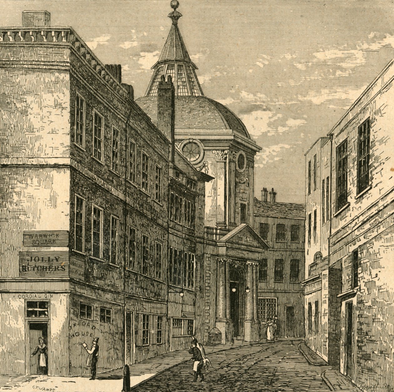 The College of Physicians, Warwick Lane, 1868, 1897. av Unbekannt