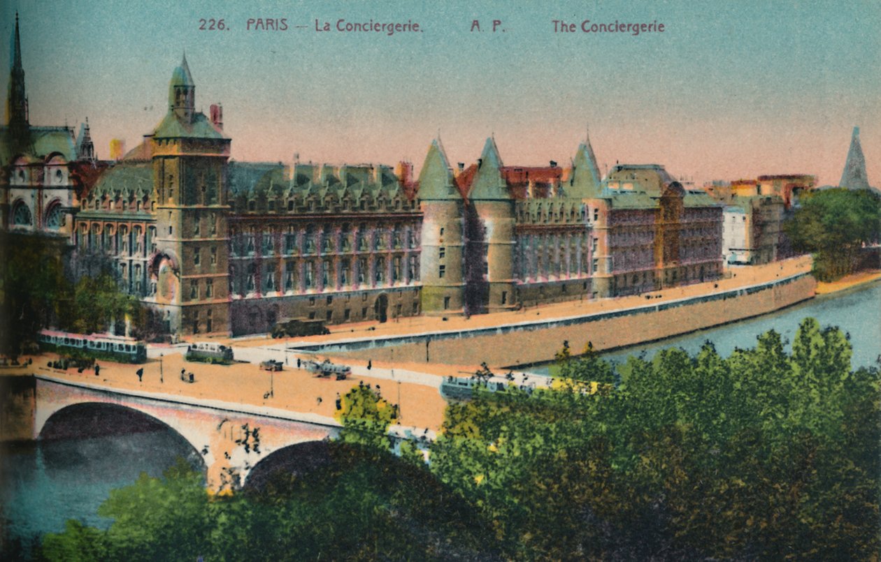 Conciergeriet, Paris, c1920 av Unbekannt