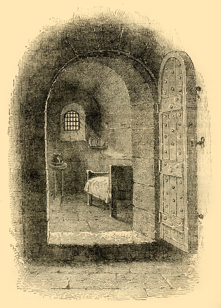 The Condemned Cell in Newgate, c1872. av Unbekannt