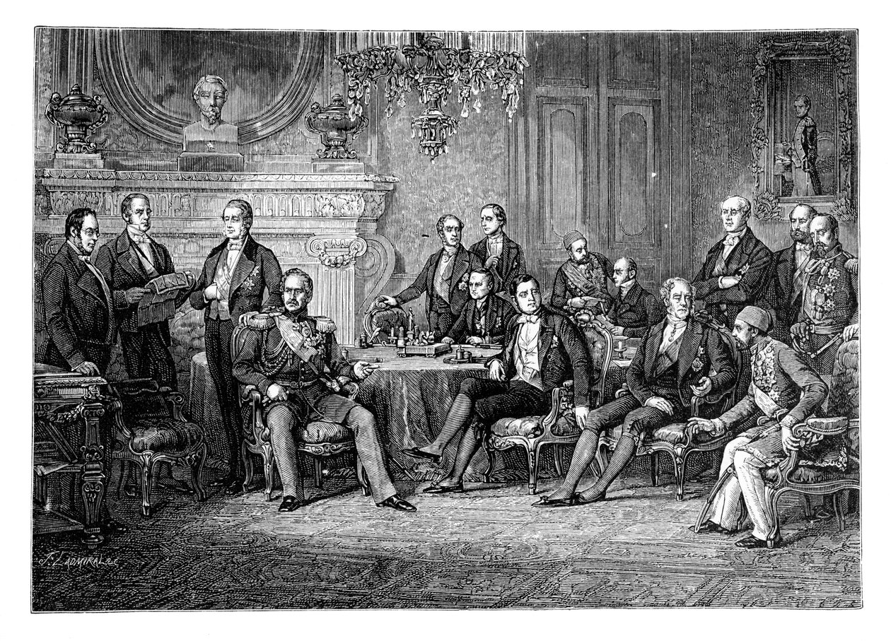 Pariskonferensen, 1856, 1888 av Unbekannt