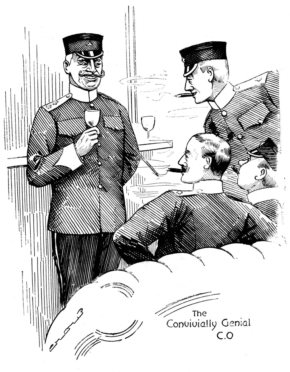 The Convivially Genial CO, 1896 av Unbekannt