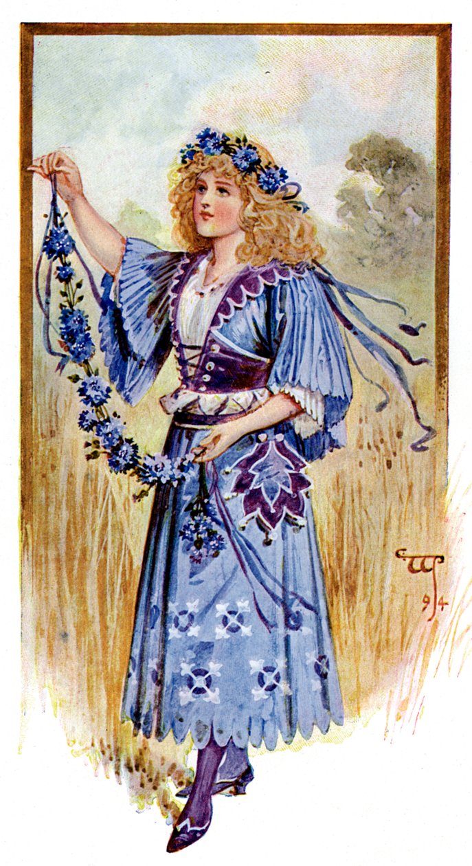 Blåklinten, 1899 av Unbekannt