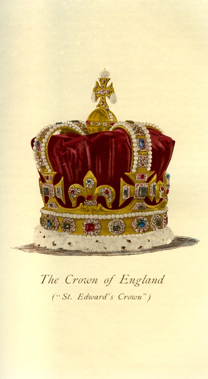 The Crown of England, 1901 av Unbekannt