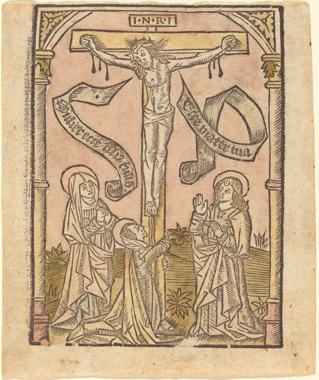 Korsfästelsen, ca. 1500. av Unbekannt