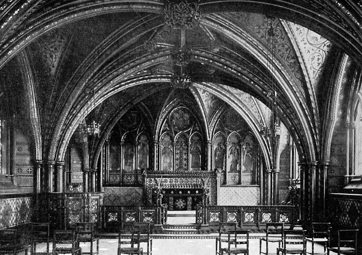 The Crypt Chapel, Westminster, c1920 av Unbekannt