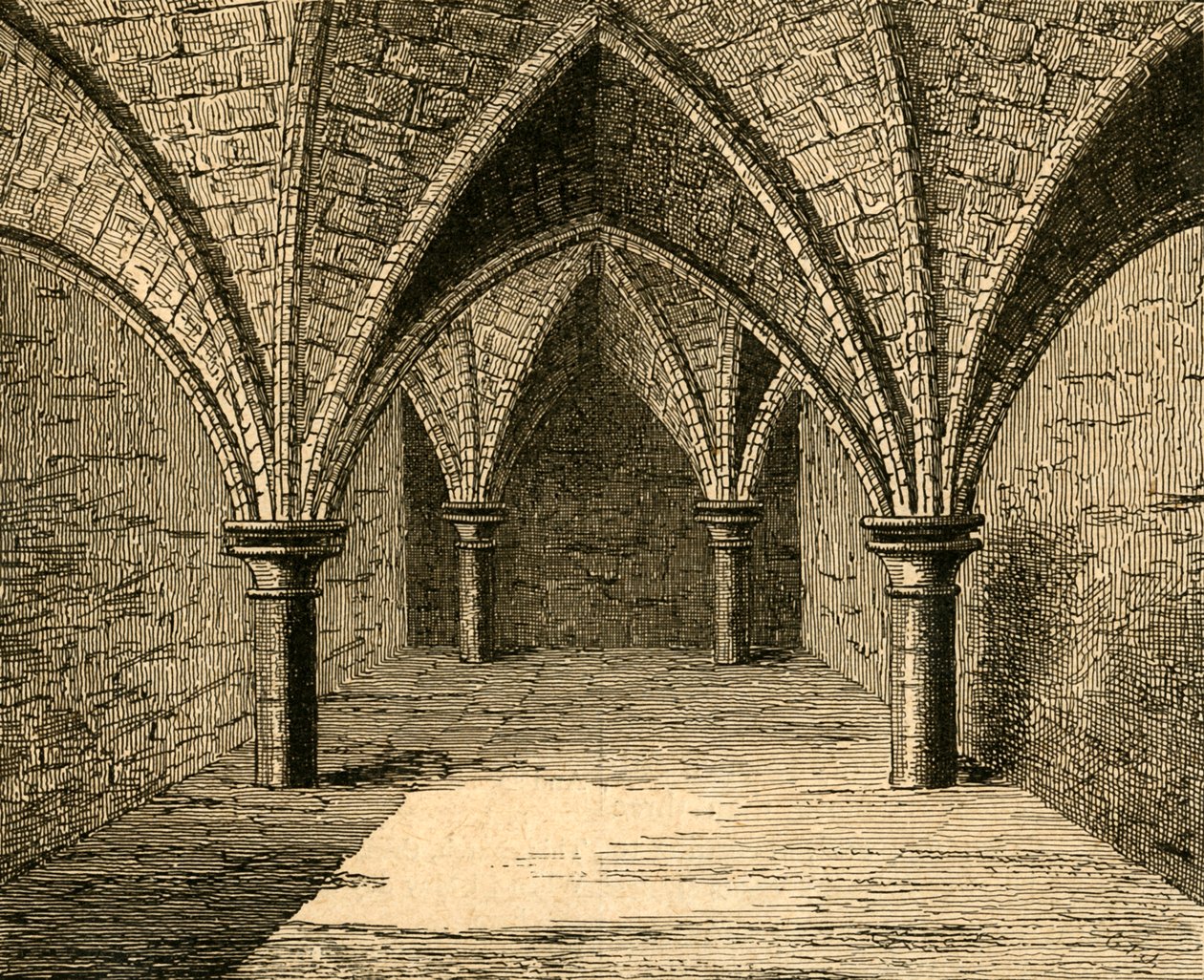The Crypt of Gerards Hall, 1897. av Unbekannt