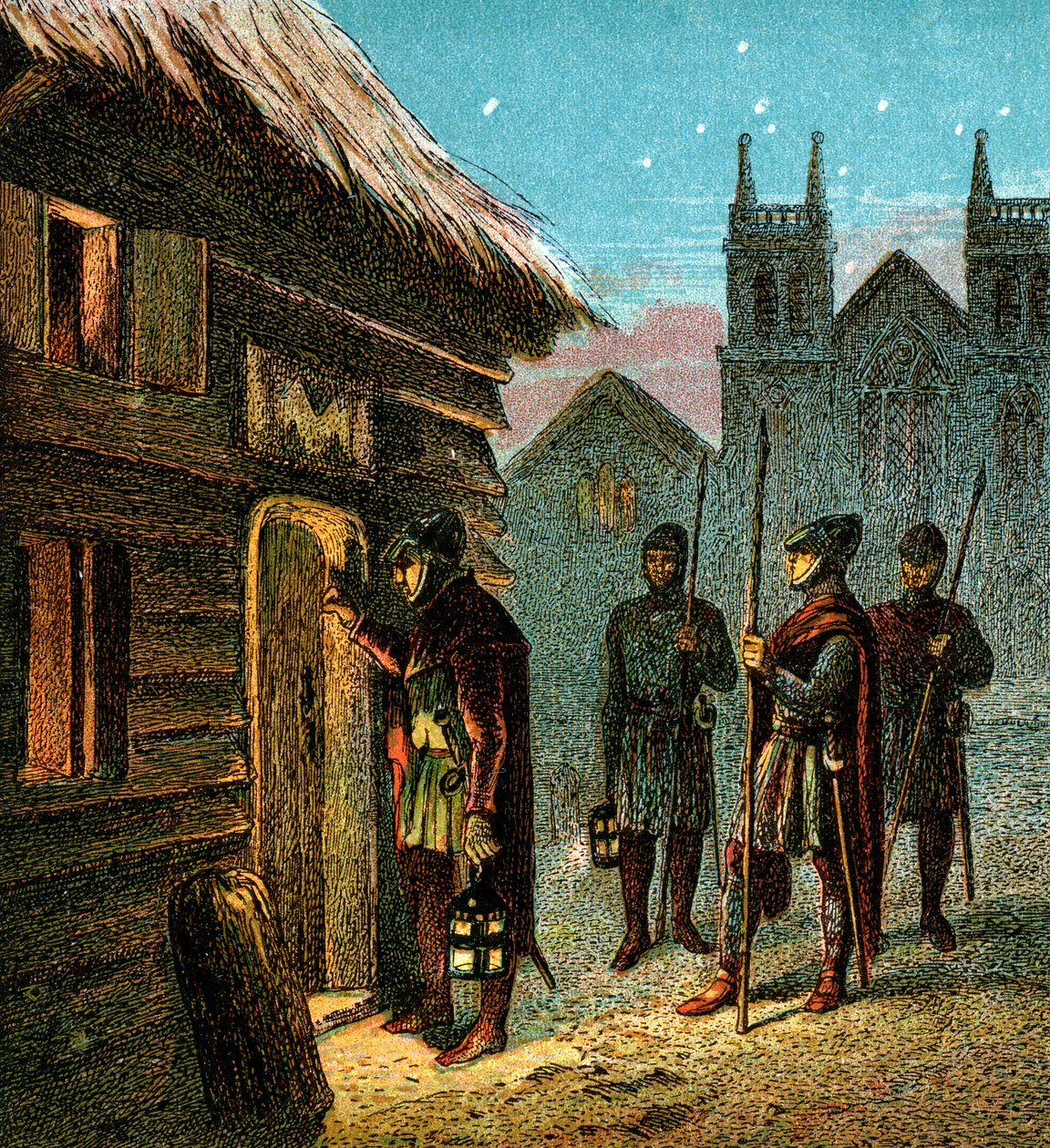 Utgångsförbudet, c1850 av Unbekannt