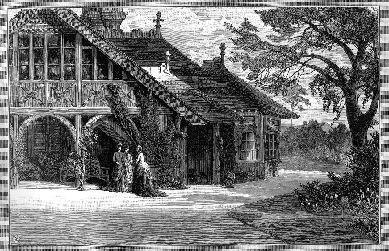 The Dairy, Sandringham, Norfolk, 1887 av Unbekannt