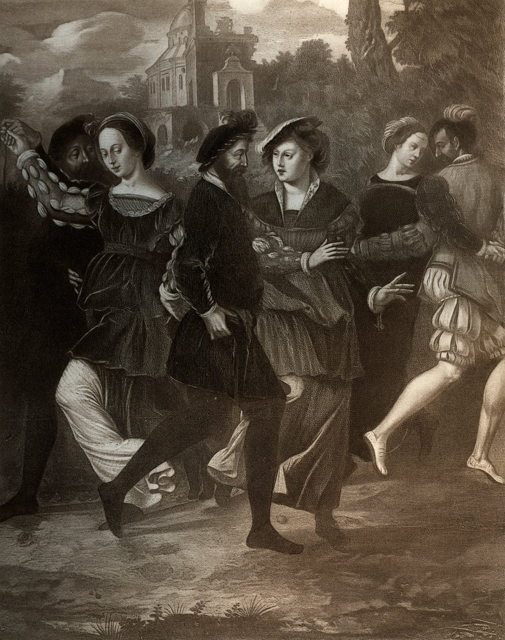 Den dansande bilden, c1532, 1902 av Unbekannt