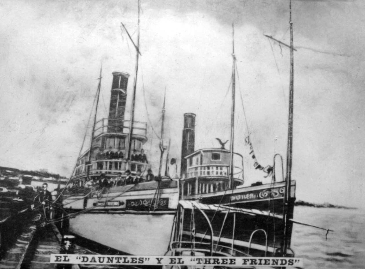 The Dauntless and the Three Friends, 1868, 1920-talet av Unbekannt