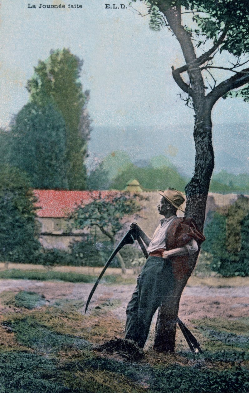 The Days End, c1900 av Unbekannt