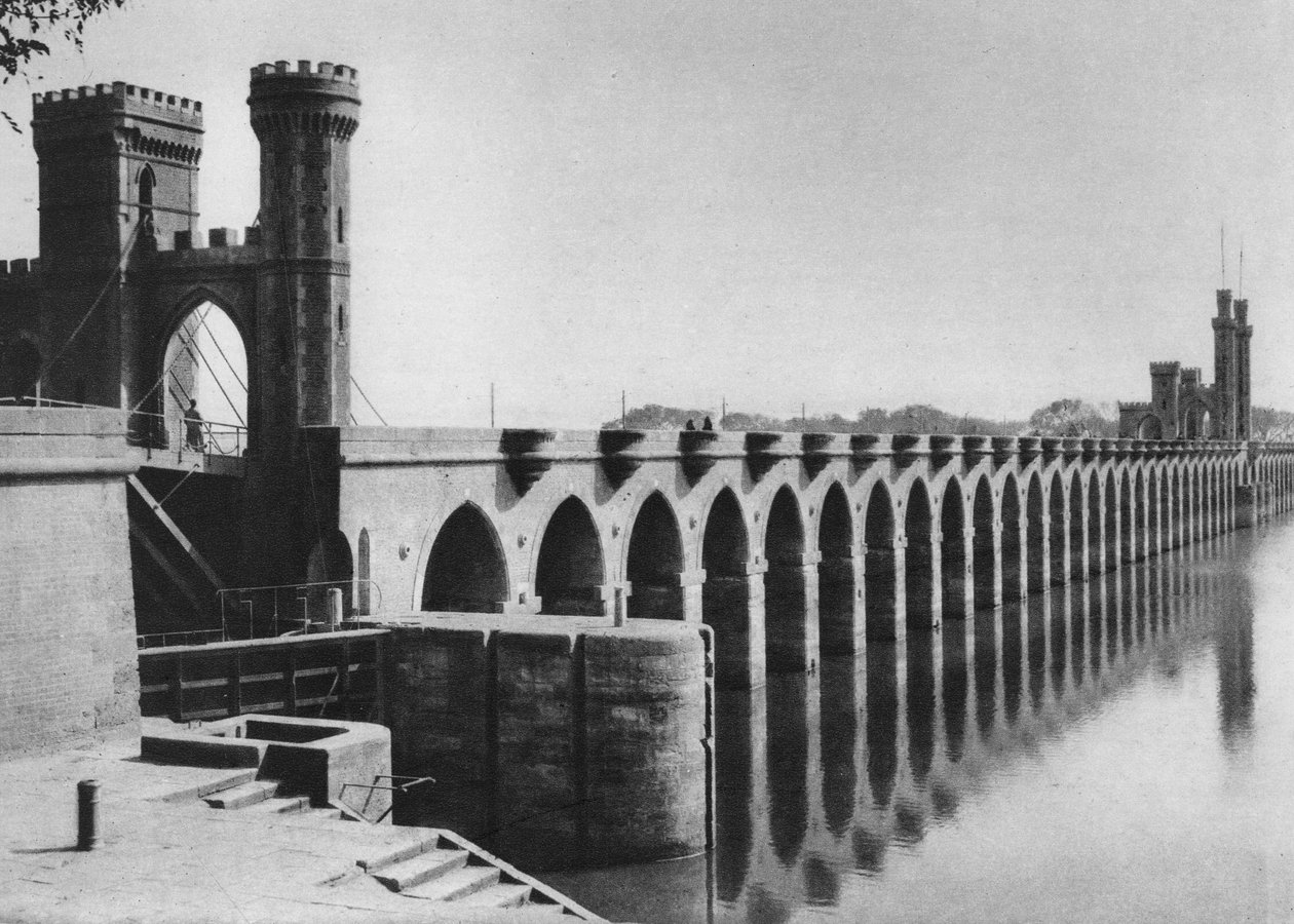 Delta Barrage, Kairo, Egypten, c1920-talet av Unbekannt