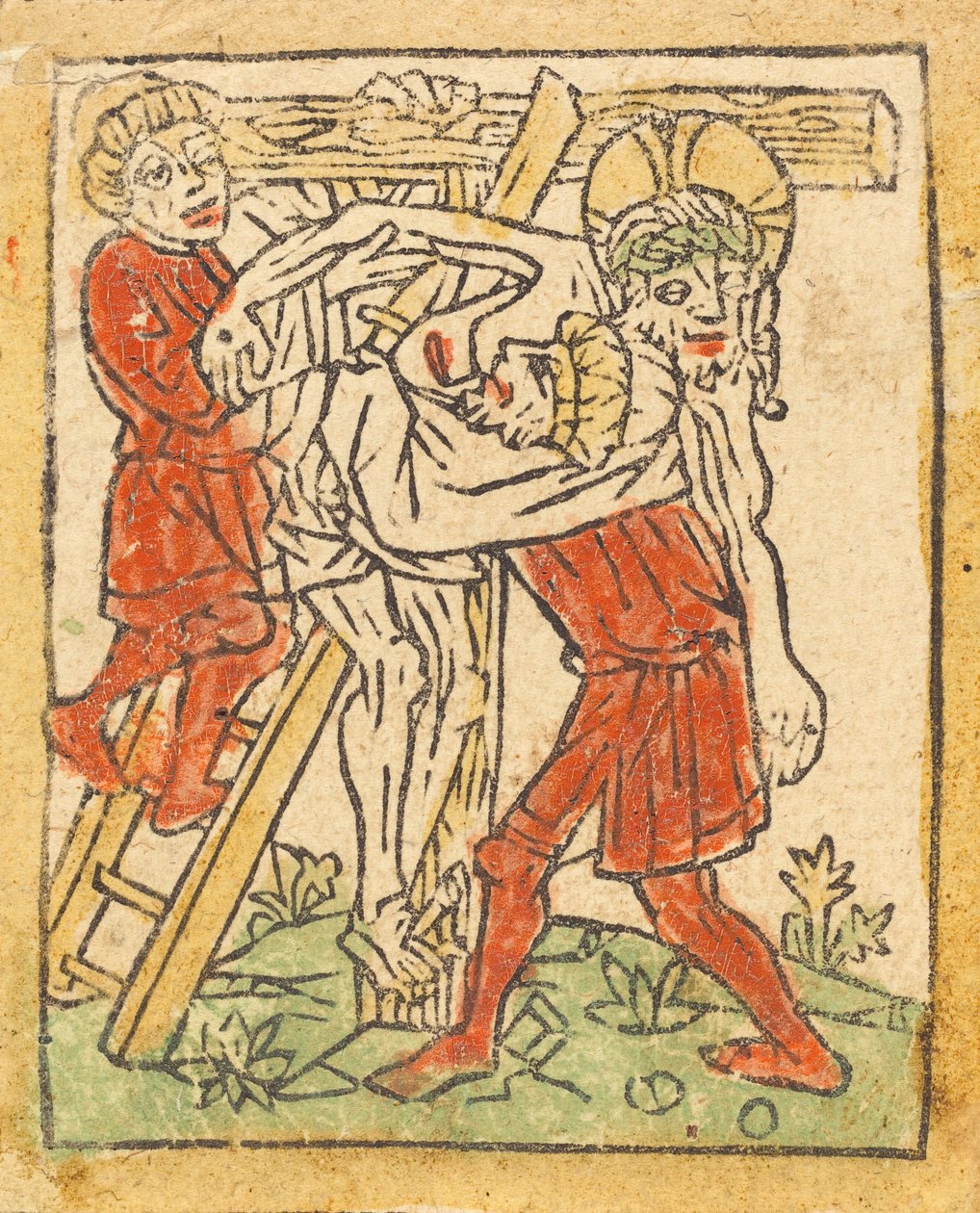 Depositionen, c. 1475. av Unbekannt