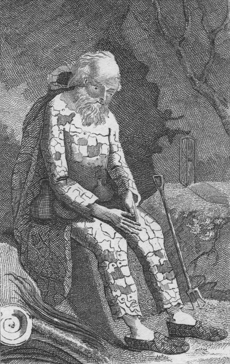 Dinton-eremiten, c1800-talet av Unbekannt