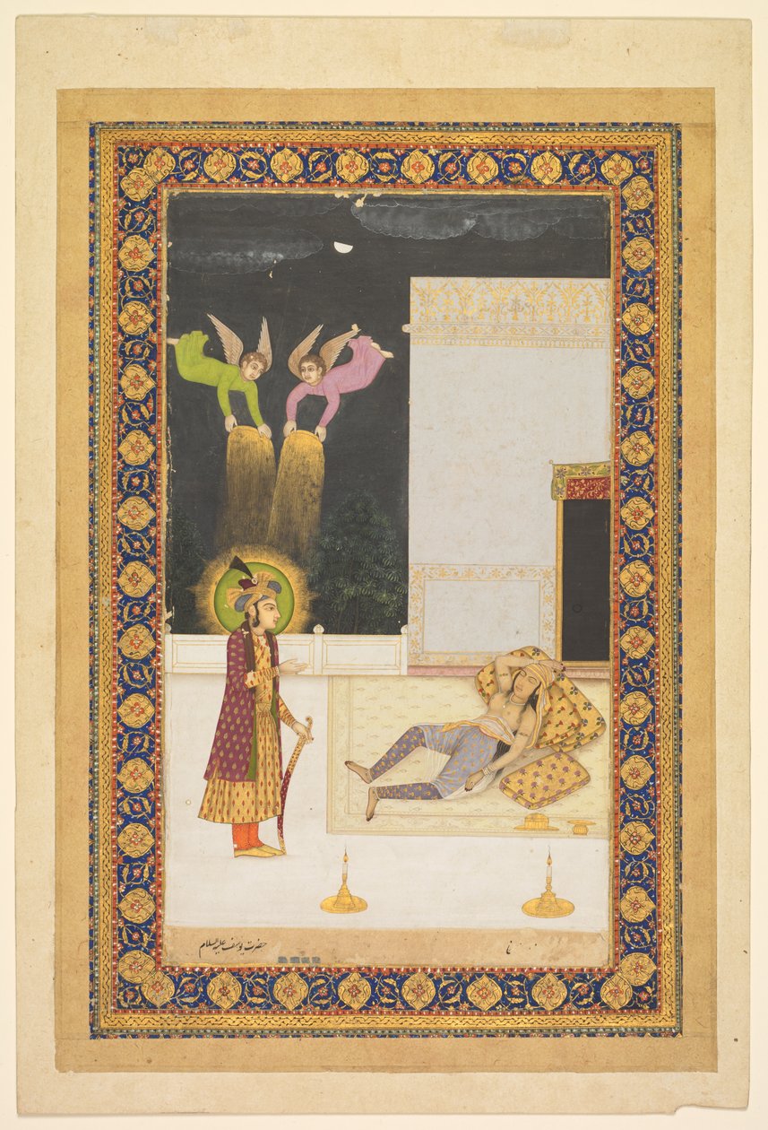 Drömmen om Zuleyha, ca. 1770. av Unbekannt