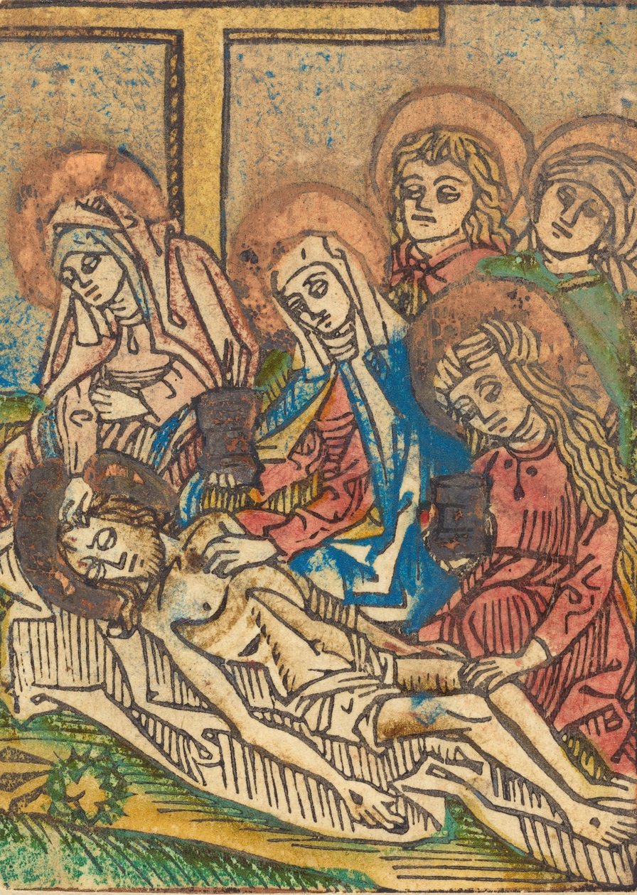 Kristi balsamering, ca. 14801490. av Unbekannt