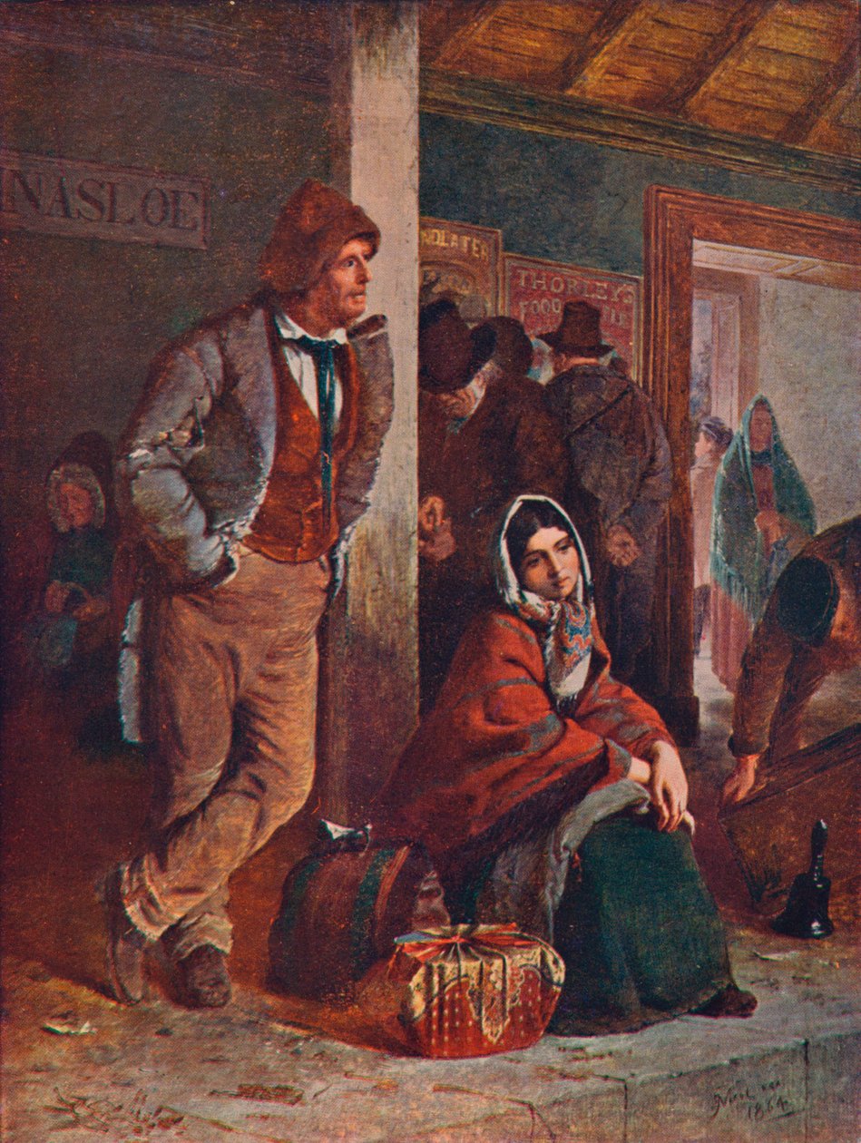 Emigranterna, 1864 1906 av Unbekannt