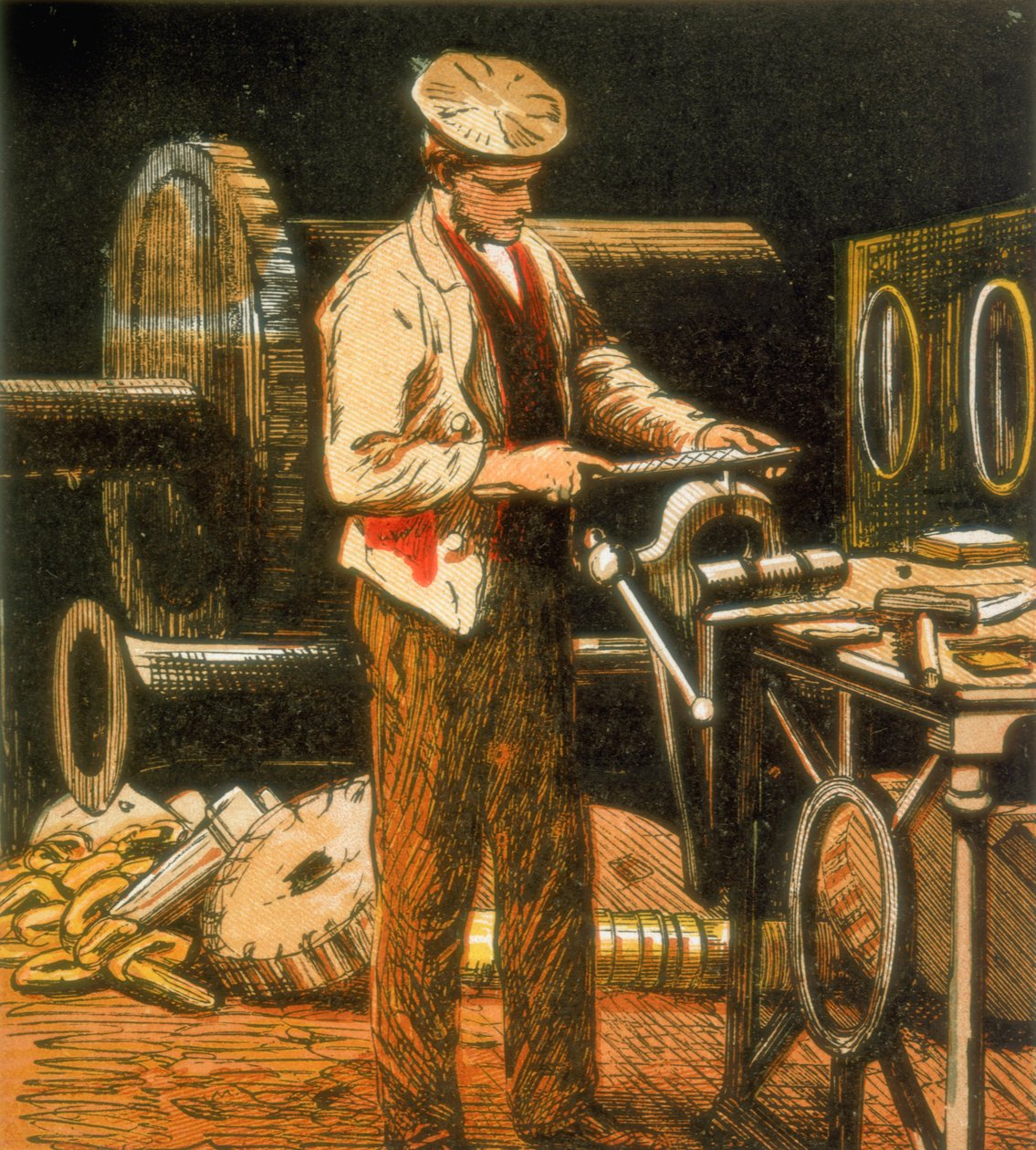 Ingenjören, 1867 av Unbekannt