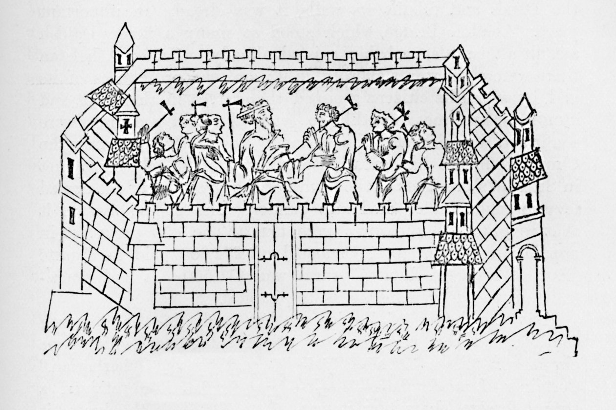 Engelska Burgh MS. xi juni 1902 av Unbekannt