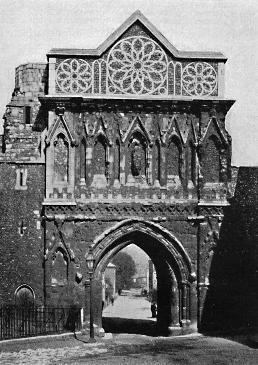 Ethelbert Gate, Norwich, 1892, 1903 av Unbekannt