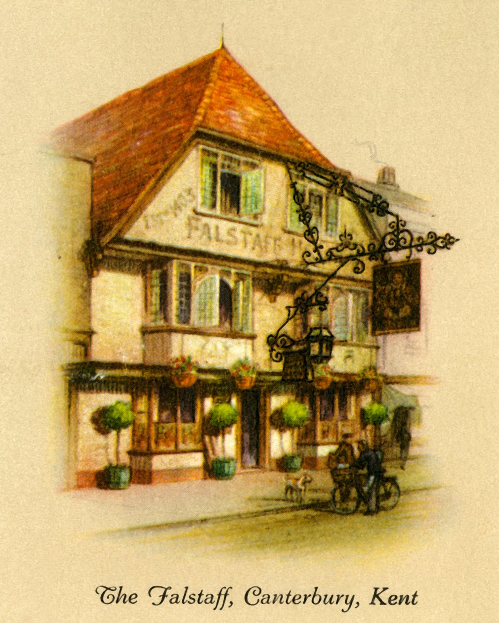 The Falstaff, Canterbury, Kent, 1936. av Unbekannt