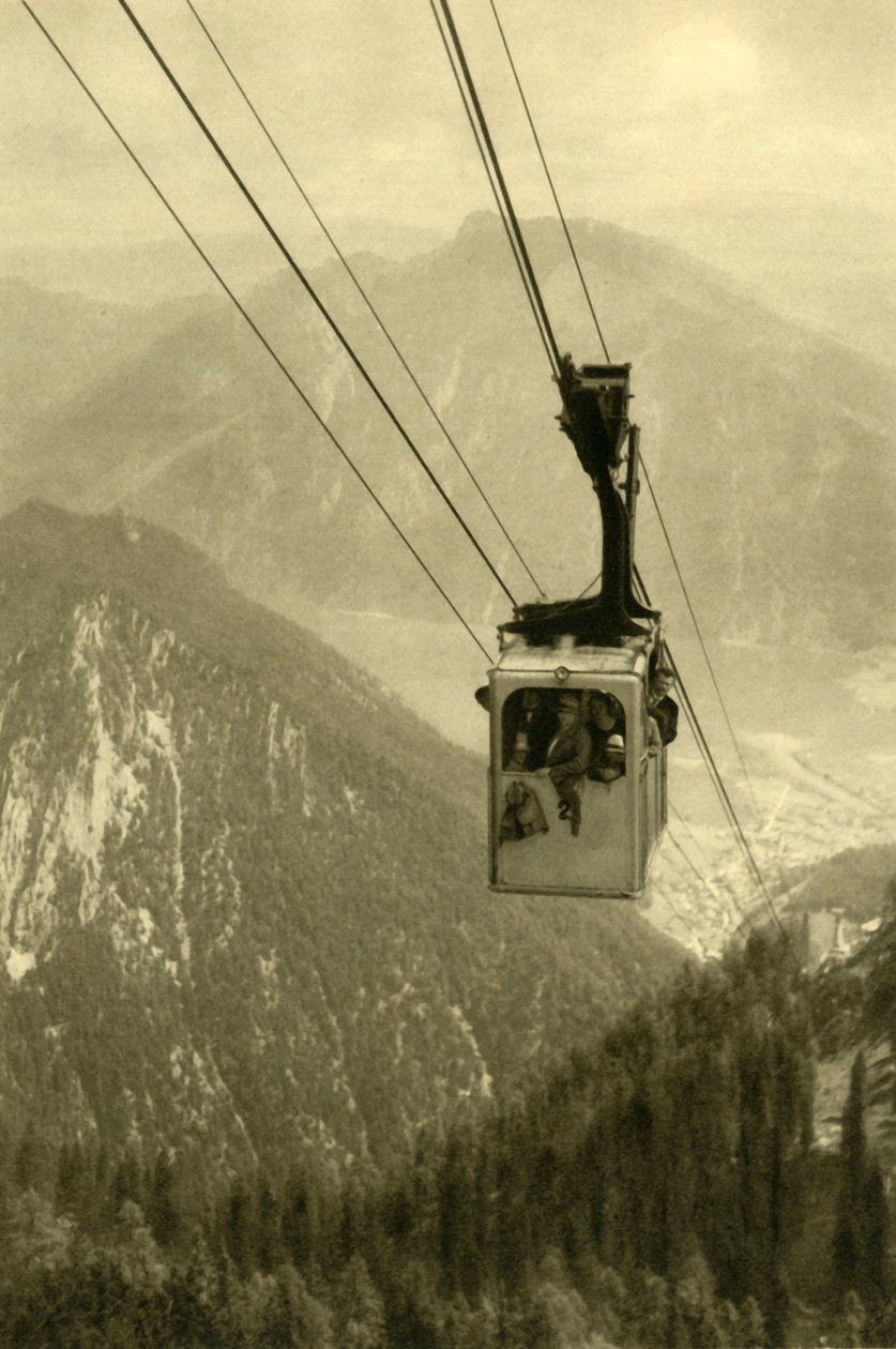 Feuerkogel linbana, Oberösterreich, c1935. av Unbekannt