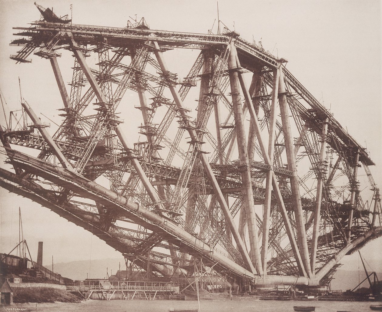 The Fife cantilever, c1880-talet av Unbekannt